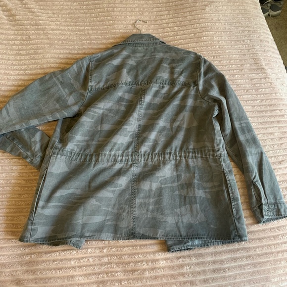 NWOT Lucky Brand grey camo jacket - Picture 5 of 5